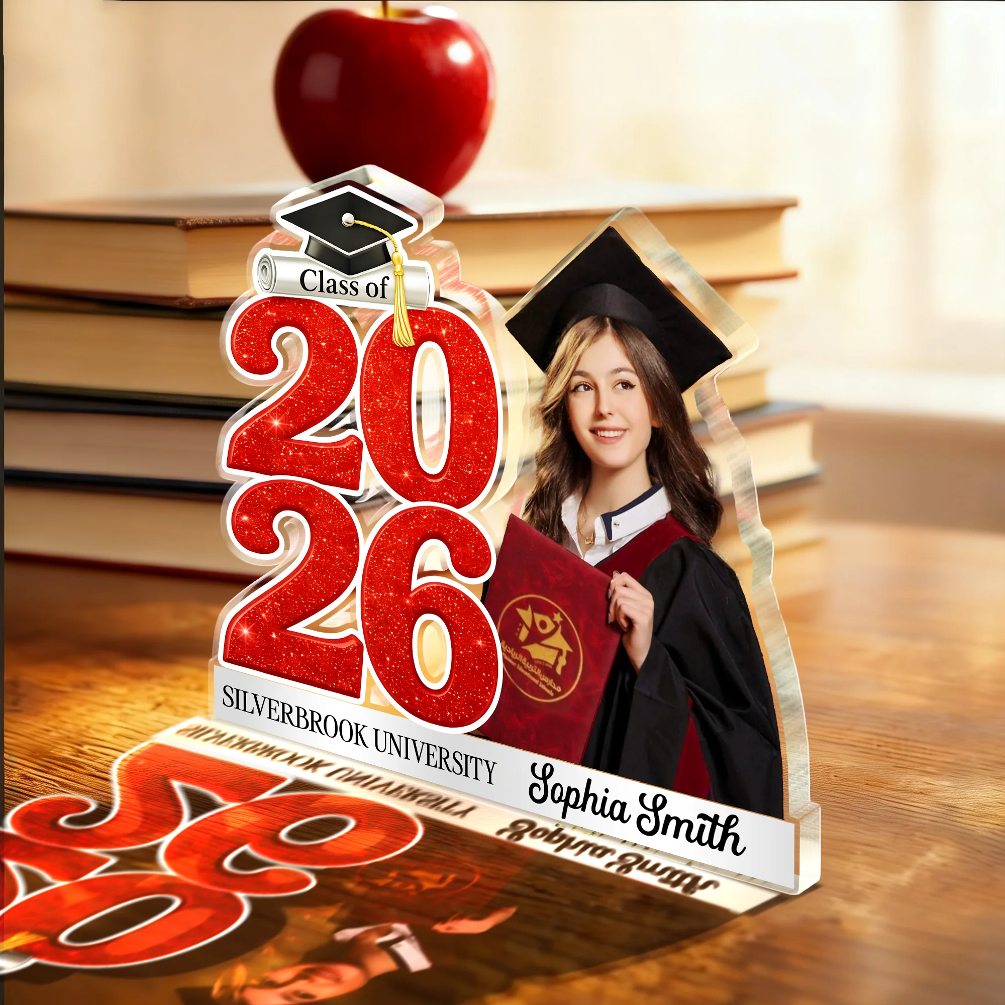 Custom Photo Graduation Acrylic Block Plaque Class of 2026 Keepsake Gift CH07 910850 - Image 4