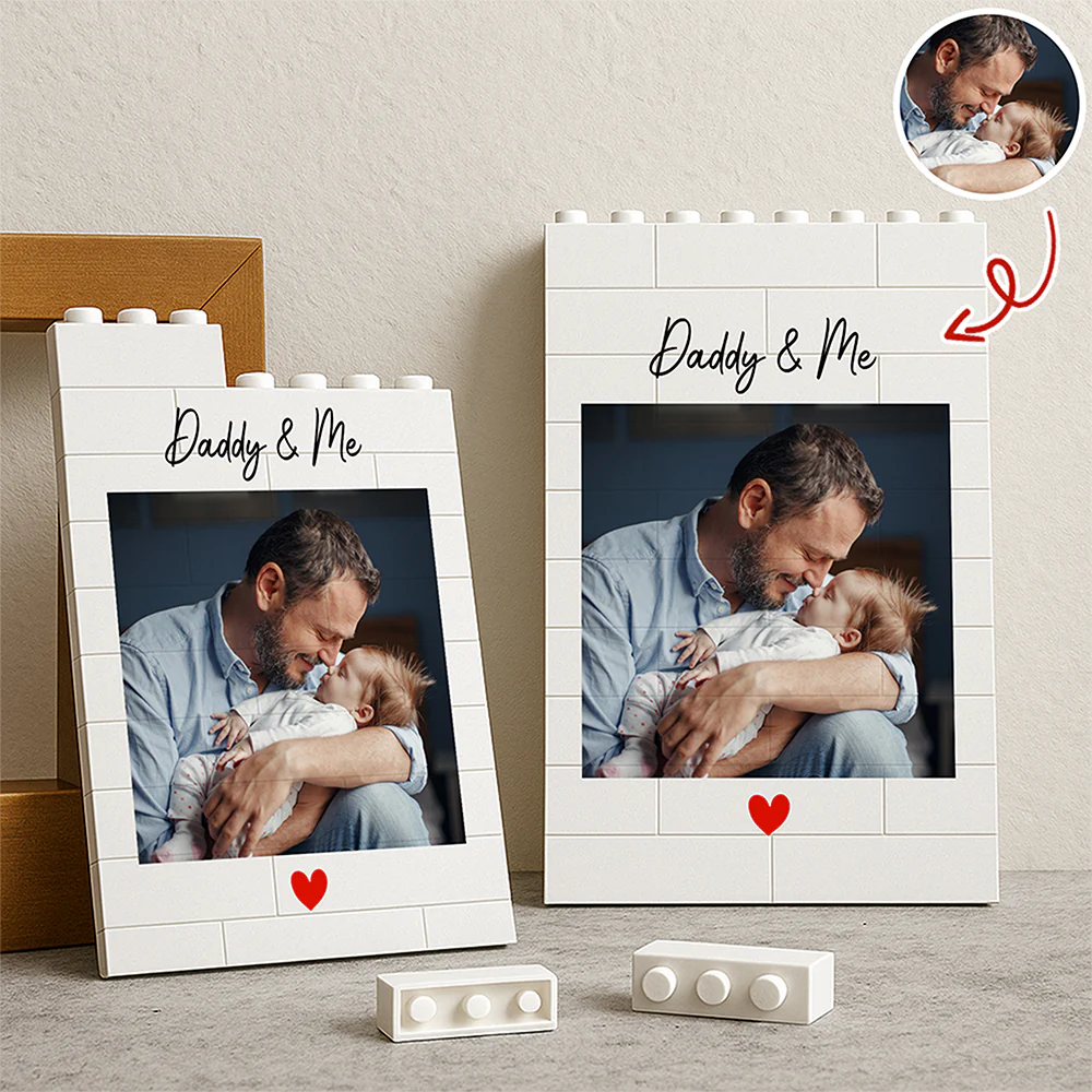 Custom Photo I Love You Dad Happy Father's Day Building Block CH07 910780 - Image 6