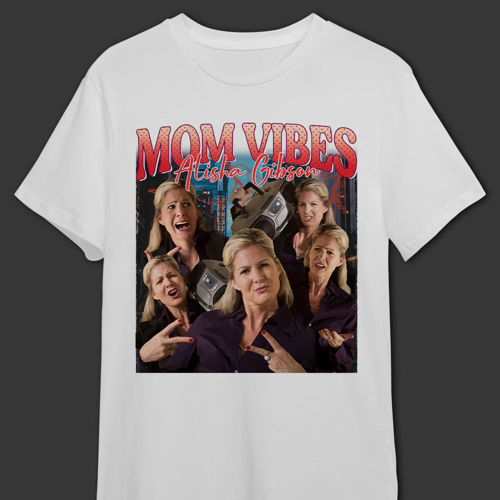 Custom Photo Mom Vibes - Personalized Cool Moms Club Retro Style Birght Shirt CH07 895346 - Image 10