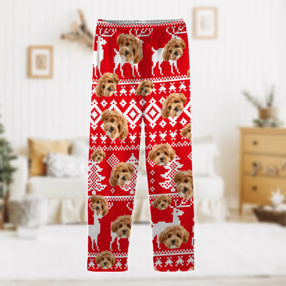 Custom Puppy Photo Pajamas For Dog Dad Dog Mom CH07 896272 - Image 9