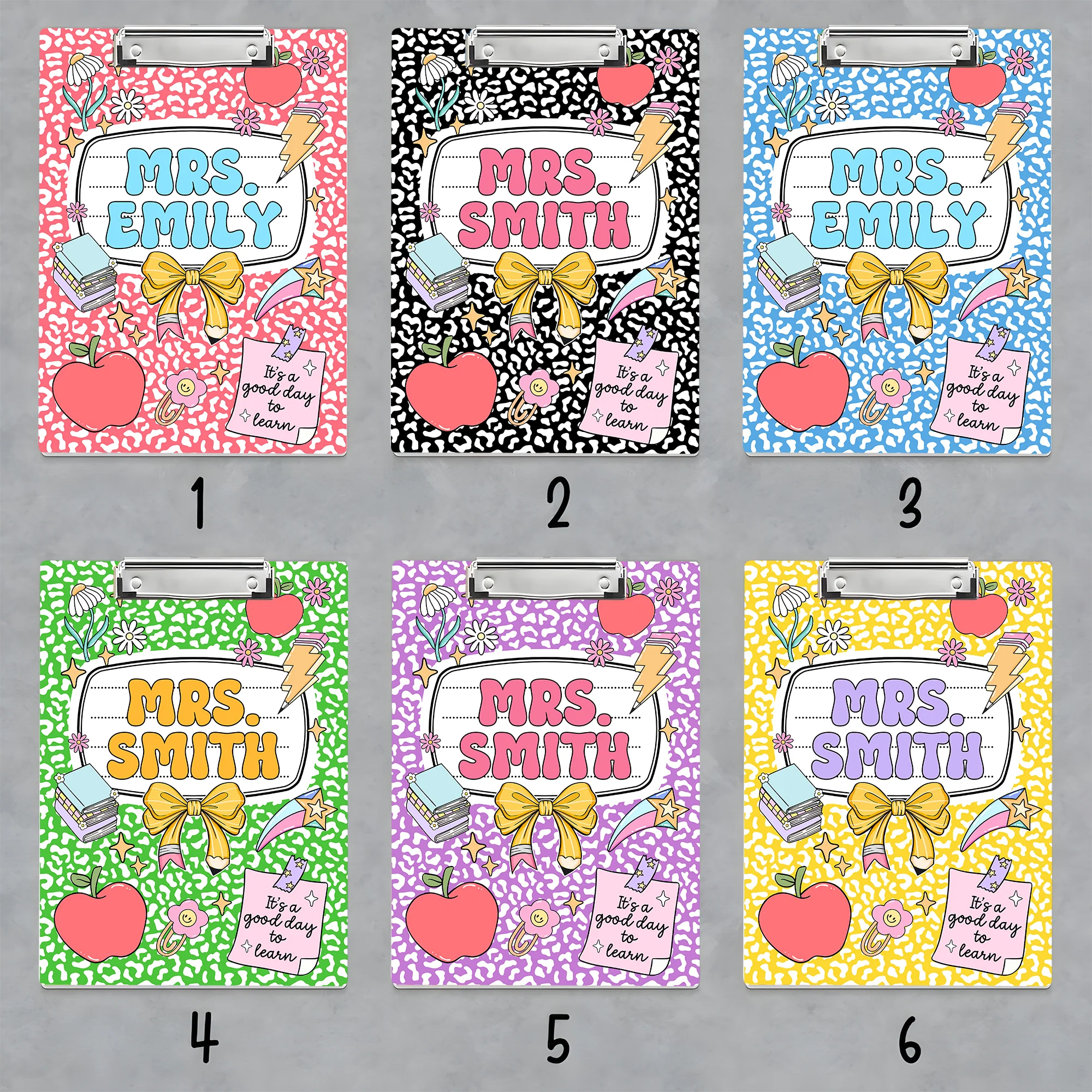 Custom Teacher Name Clipboard Personalized Teacher Appreciation Gifts CH07 896144 - Image 2