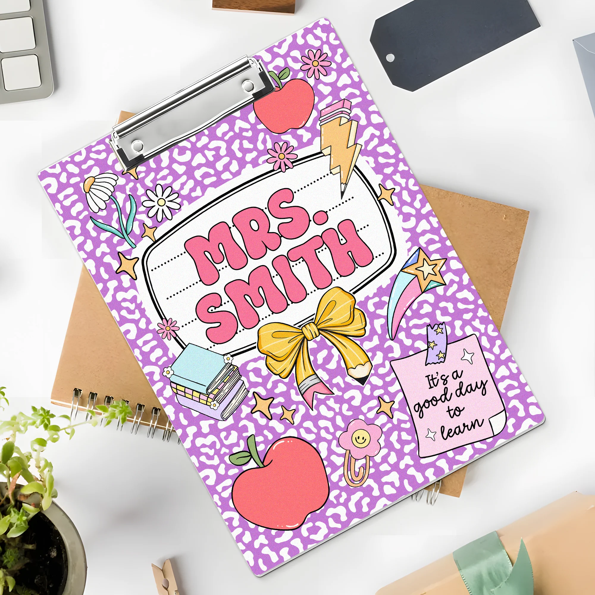 Custom Teacher Name Clipboard Personalized Teacher Appreciation Gifts CH07 896144 - Image 4