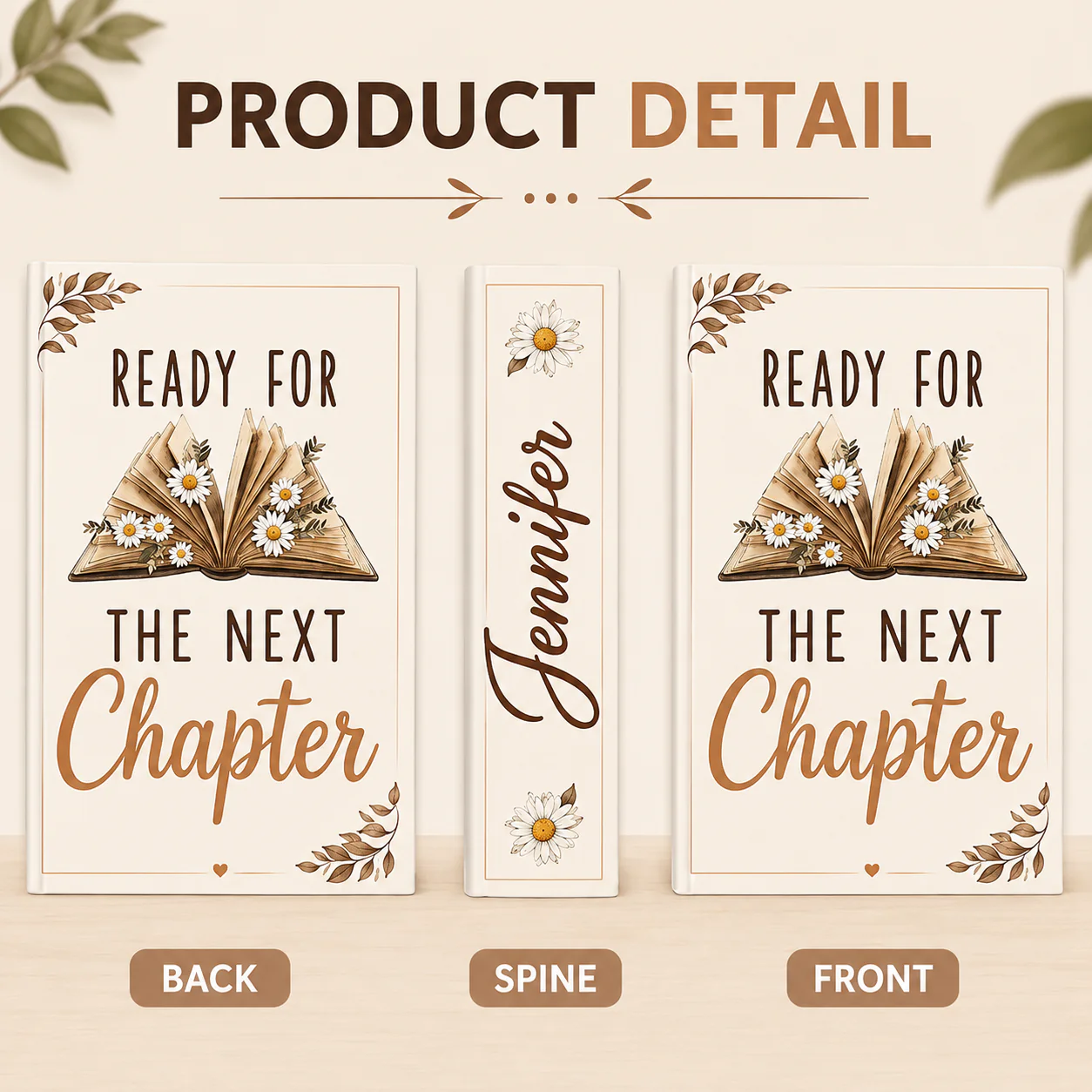 Custom Wedding A Love Story Toile De Jouy Ceramic Book Vase Bridal Shower Gift, Engagement Gift CH07 180122 - Image 3