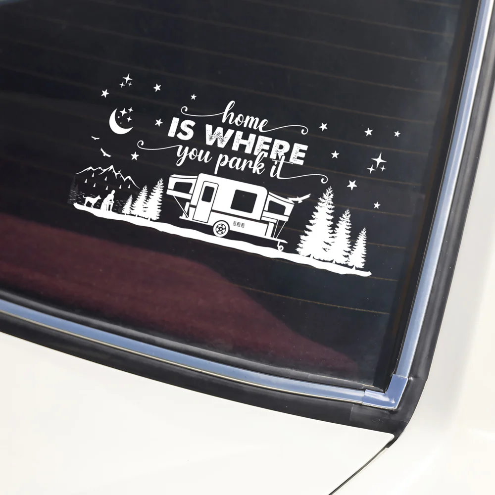 Drive Slow Drunk Campers Matter Custom Family Name Car Window Decal Sticker Gift For Camping Lovers CH07 910284 - Image 5