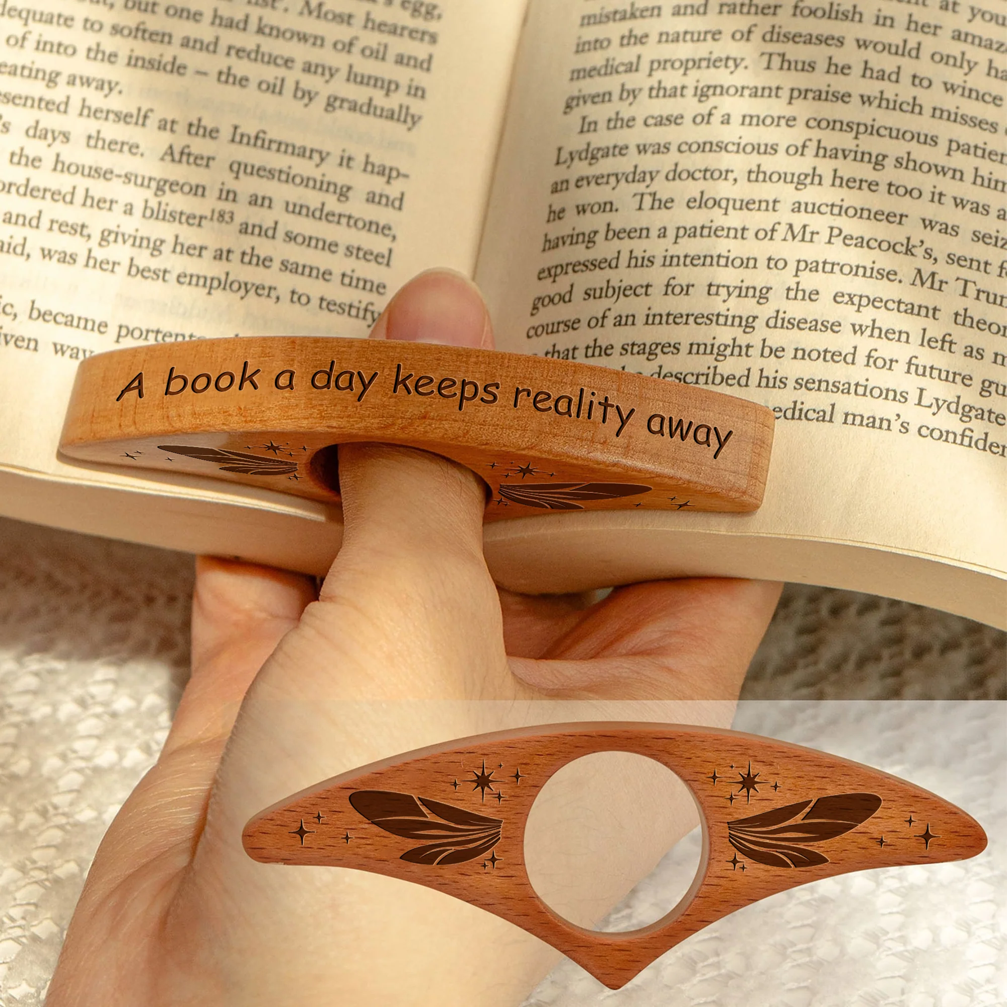 Fantasy Readers Book Club - Personalized Book Page Holder CH07 899546 - Image 5