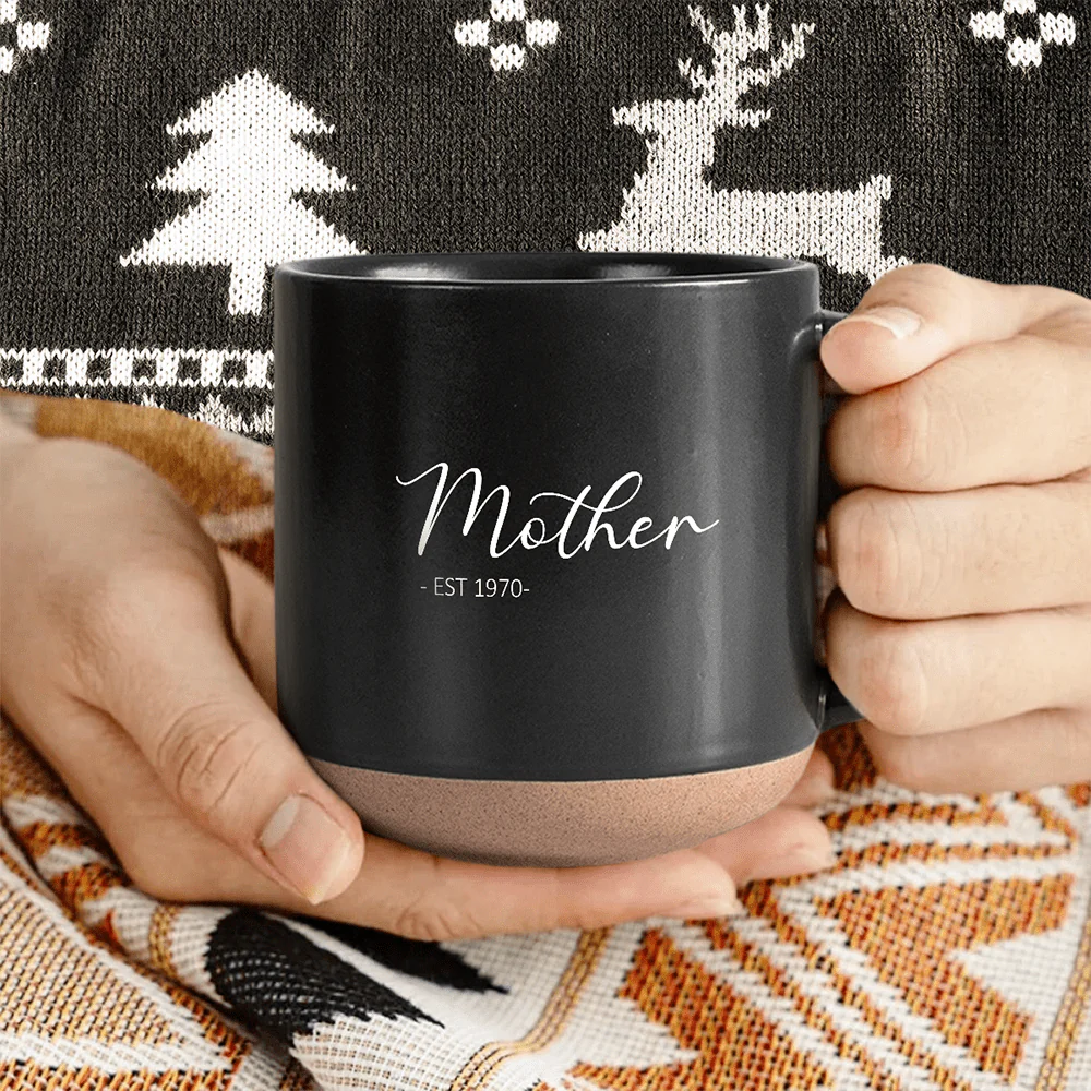 Mom Grandma Great Grandma Personalized Pottery Mug, Gift For Mom Grandma TH10 895028 - Image 6