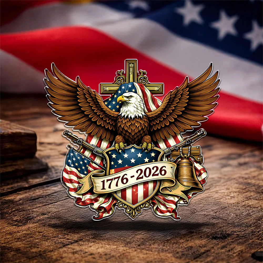 Personalized 250th Anniversary 1776-2026 Acrylic Pin CH07 911054 - Image 2