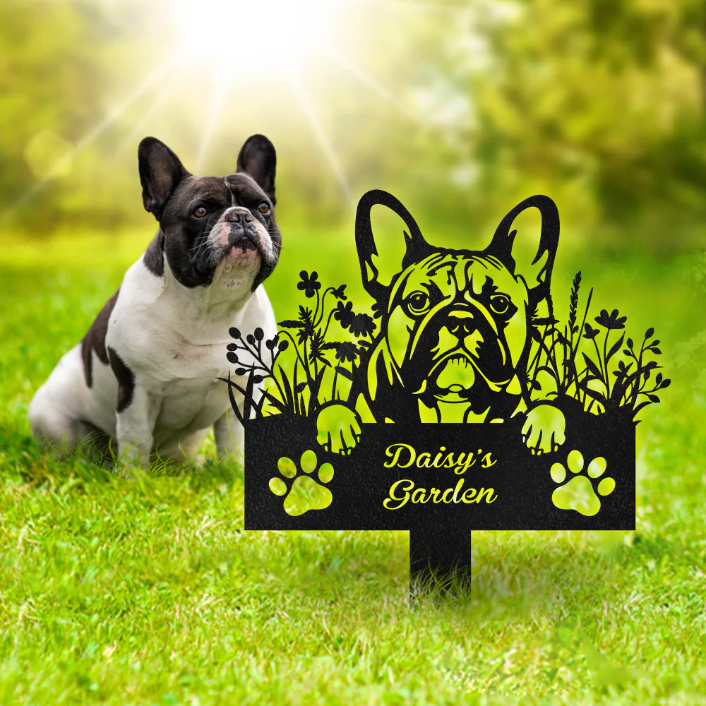 Personalized Dog Garden Stake Funny Gift For Dog Lovers CH07 896176 - Image 5
