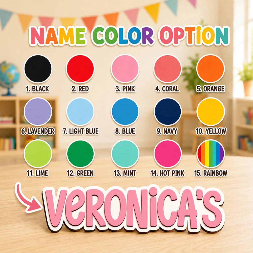 Personalized First Day of School Sign, Custom Back to School Wooden Board CH07 911868 - Image 4