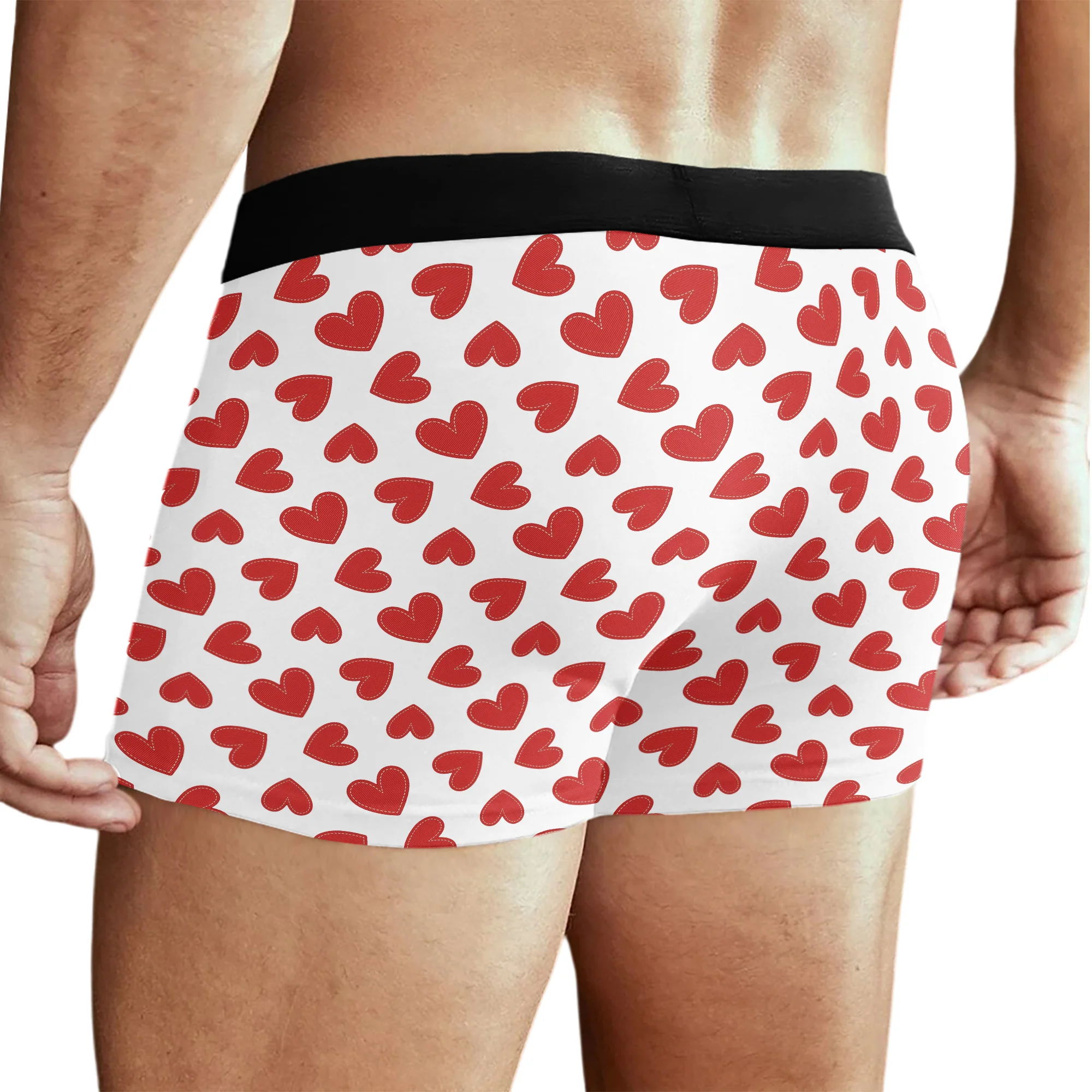 Personalized Funny Face Men's Boxer Brief, Custom Underwear for Him, Valentine, Anniversary Gift CH07 895592 - Image 8