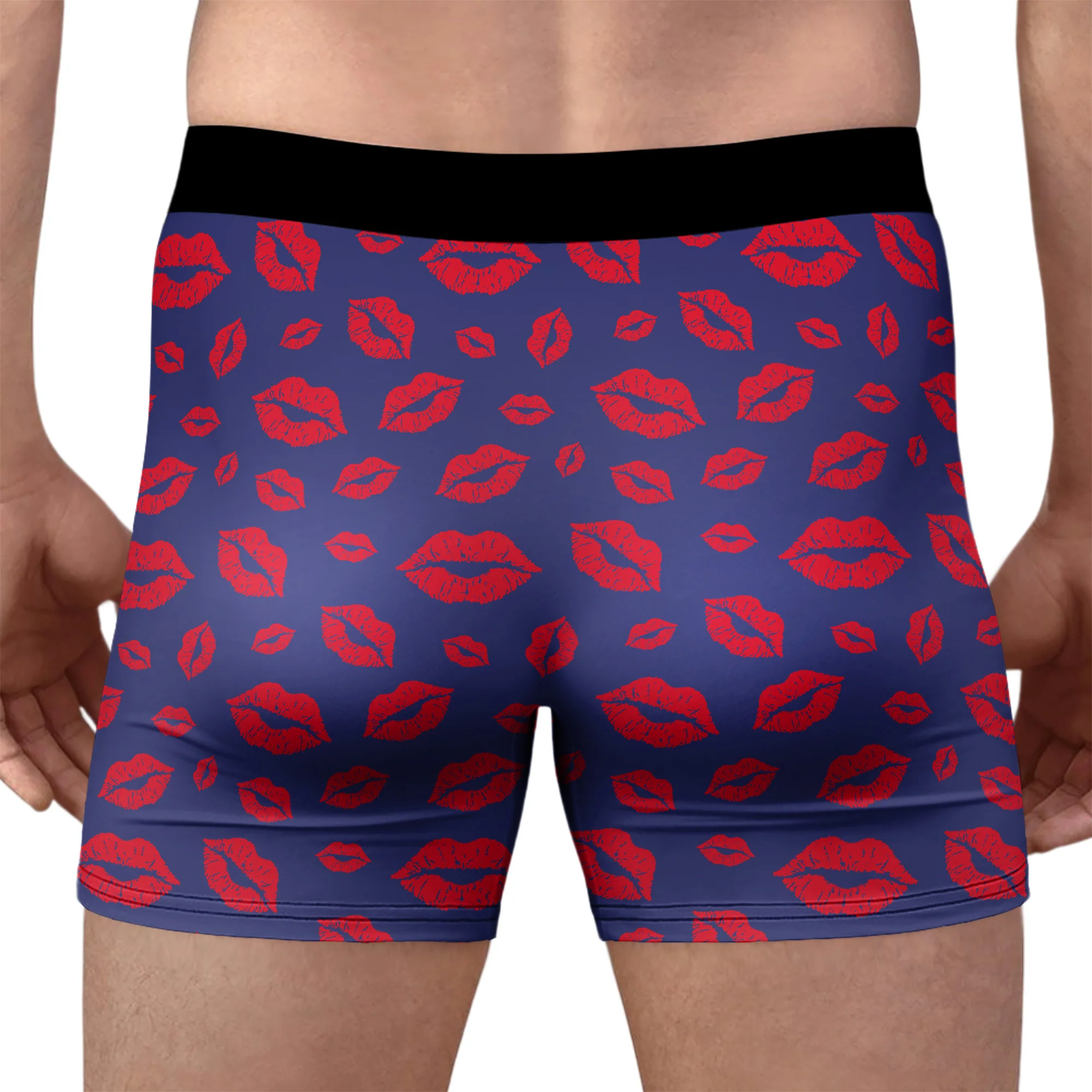 Personalized Funny Face Men's Boxer Brief, Custom Underwear for Him, Valentine, Anniversary Gift CH07 895592 - Image 9