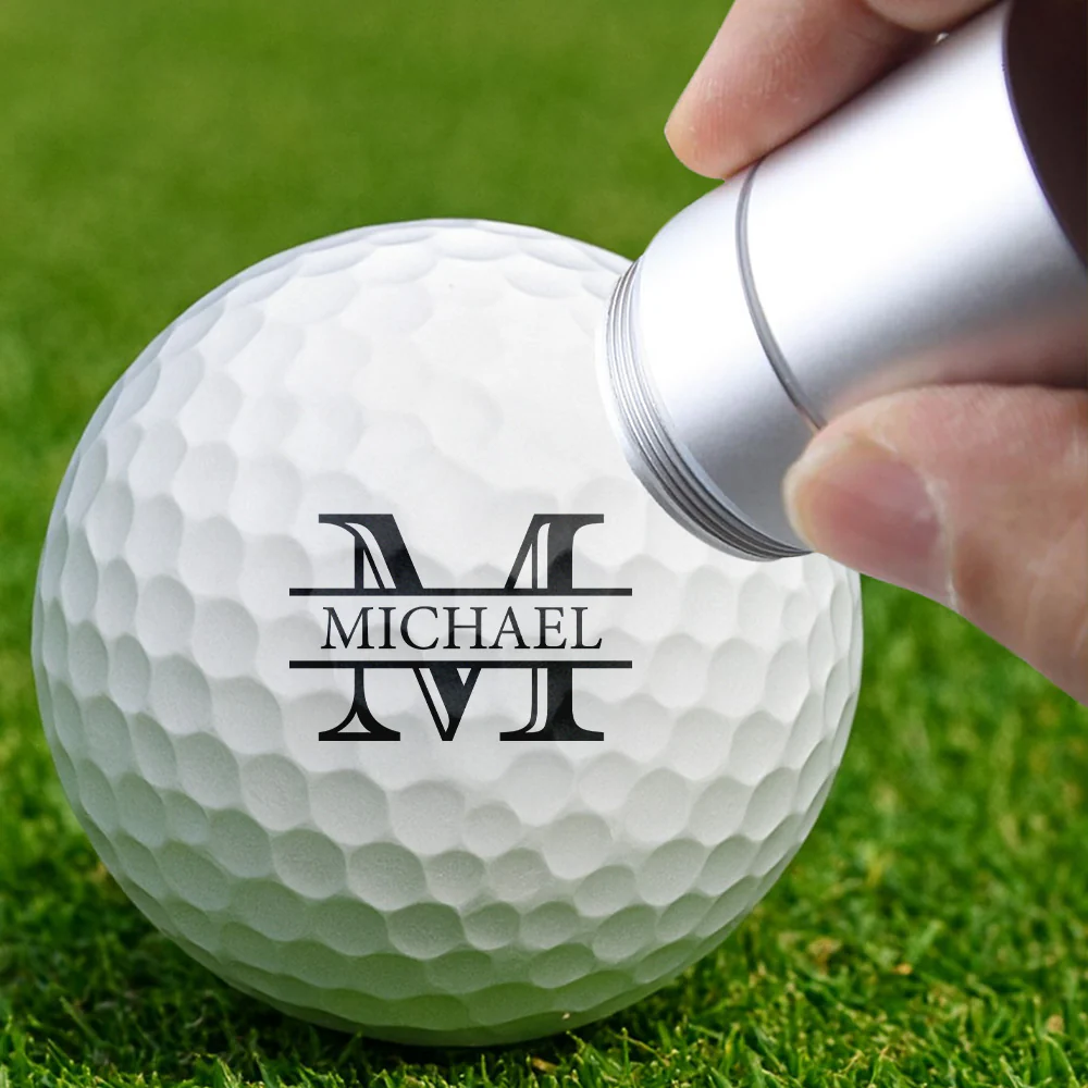Personalized Golf Ball Stamp Box, Custom Golf Ball Stamp with Box, Golf Marker Gift , Golf Lover Gifts CH07 899260 - Image 5
