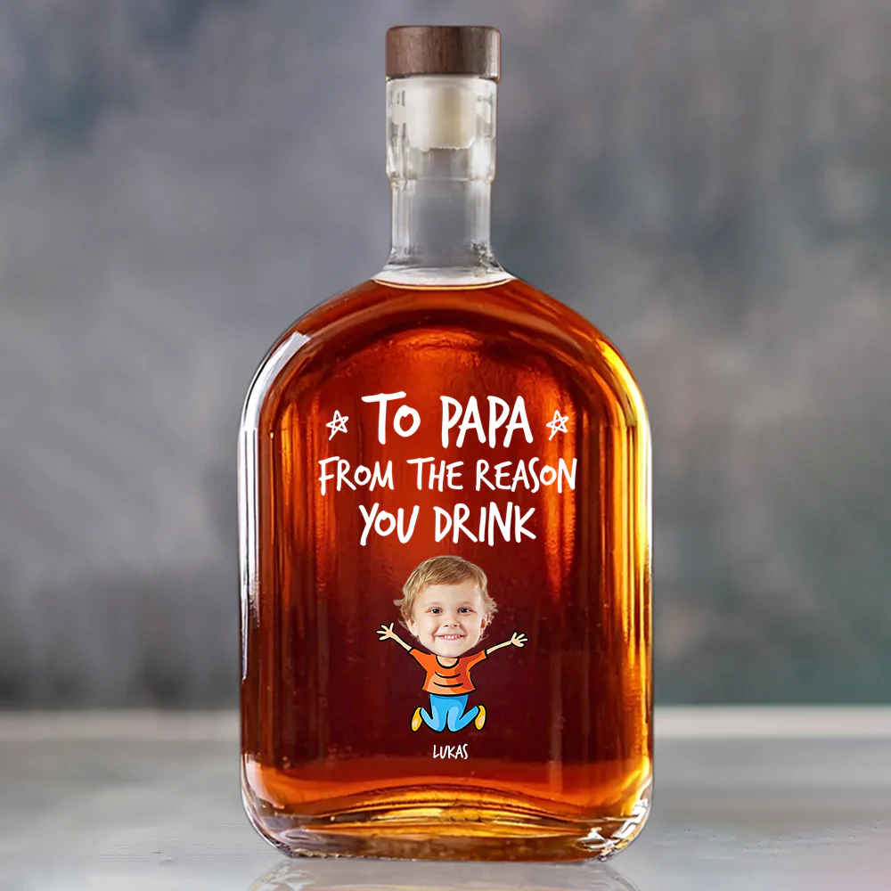 Personalized To Dad From The Reasons You Drink Whiskey Bottle CH07 896006 - Image 10