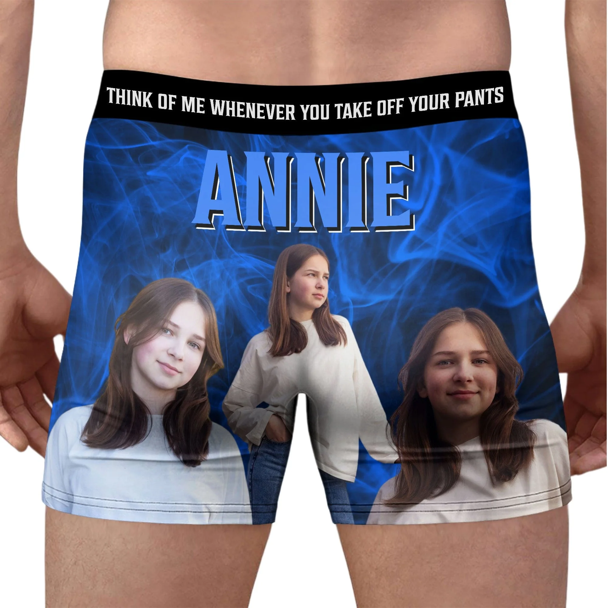 Think of Me Whenever You Take Off You Pant Custom Photo Man's Boxer Gift For Boyfriend Husband CH07 895208 - Image 5