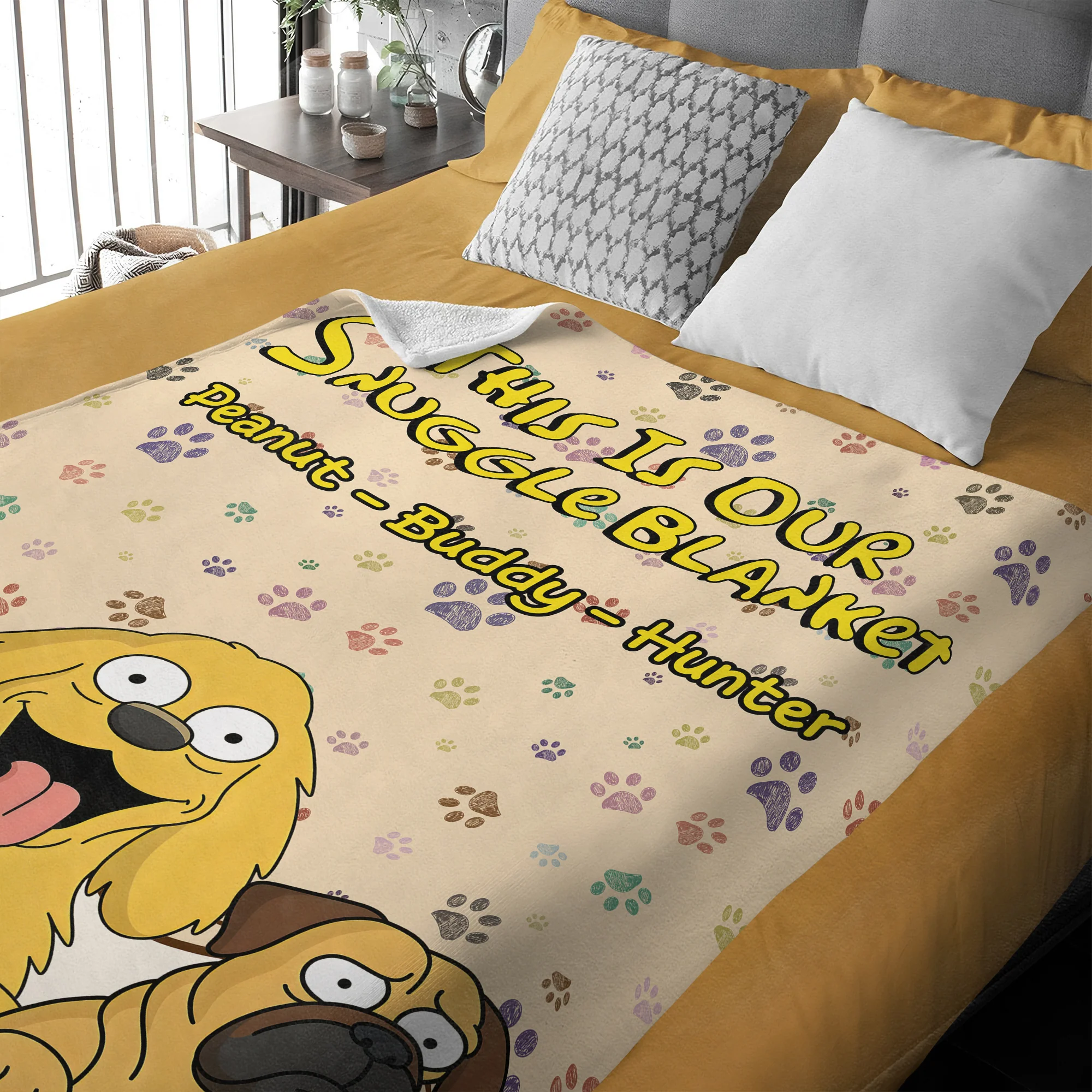 This Is Our Snuggle Blanket Personalized Gift For Dog Lovers CH07 895650 - Image 6