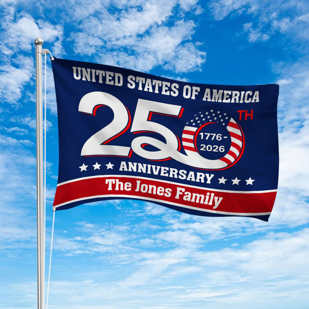 United States of America 1776-2026 250th Anniversary - USA Semiquincentennial Patriotic Outdoor House Flag CH07 910186 - Image 5