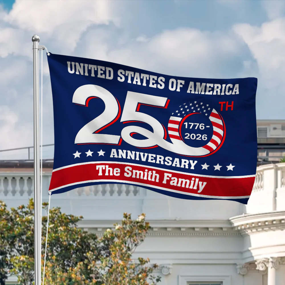 United States of America 1776-2026 250th Anniversary - USA Semiquincentennial Patriotic Outdoor House Flag CH07 910186 - Image 7