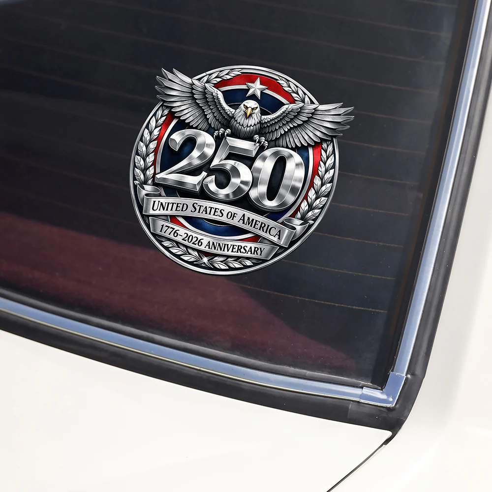 United States Of America 1776-2026 Anniversary Car Window Decal Sticker CH07 910390 - Image 3