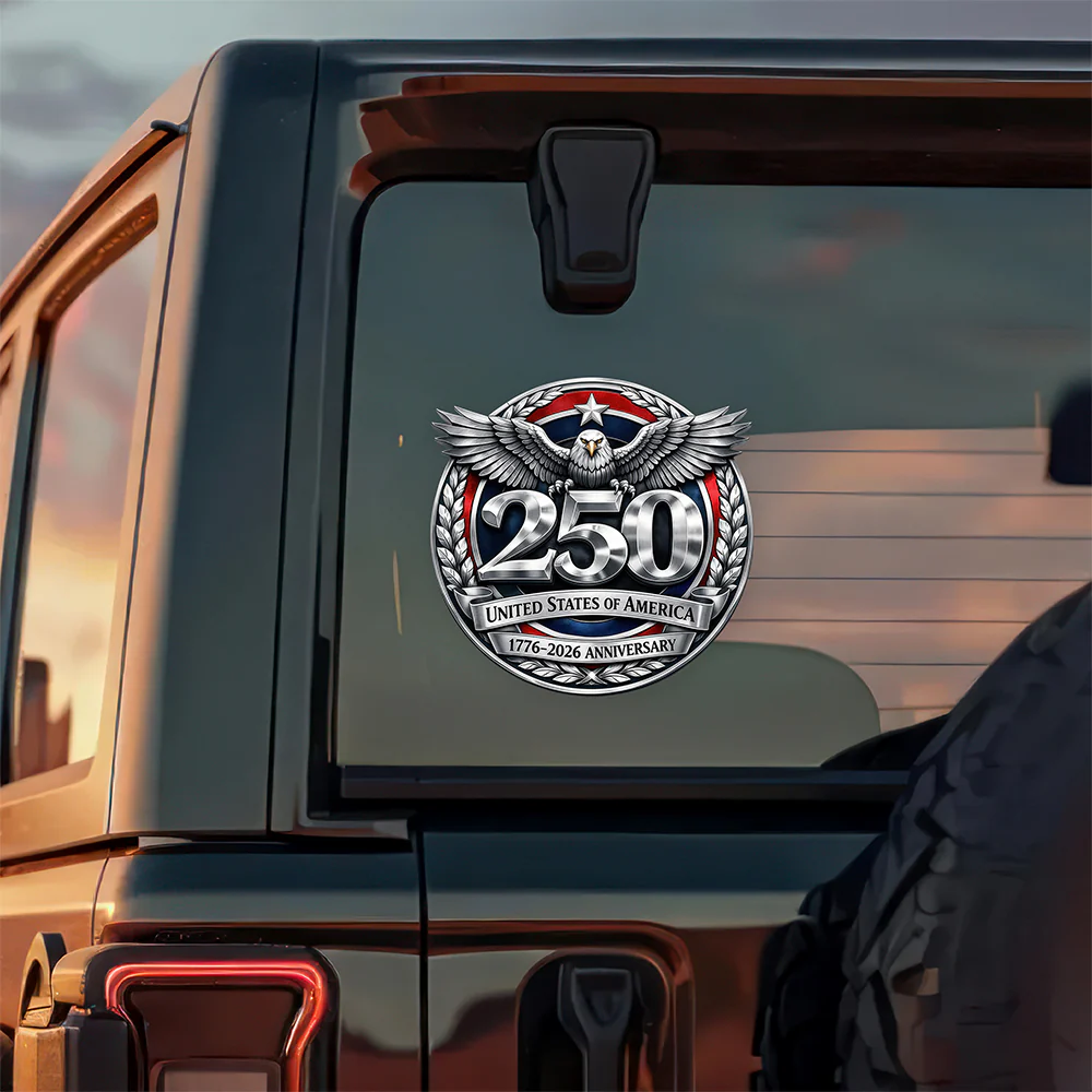 United States Of America 1776-2026 Anniversary Car Window Decal Sticker CH07 910390 - Image 5