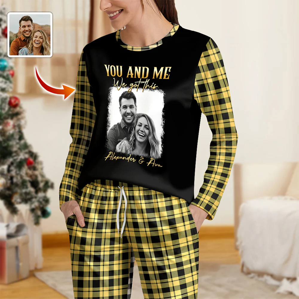 You & Me We Got This Custom Couple Photo Sleepwear Gift For Husband Wife CH07 899058 - Image 4