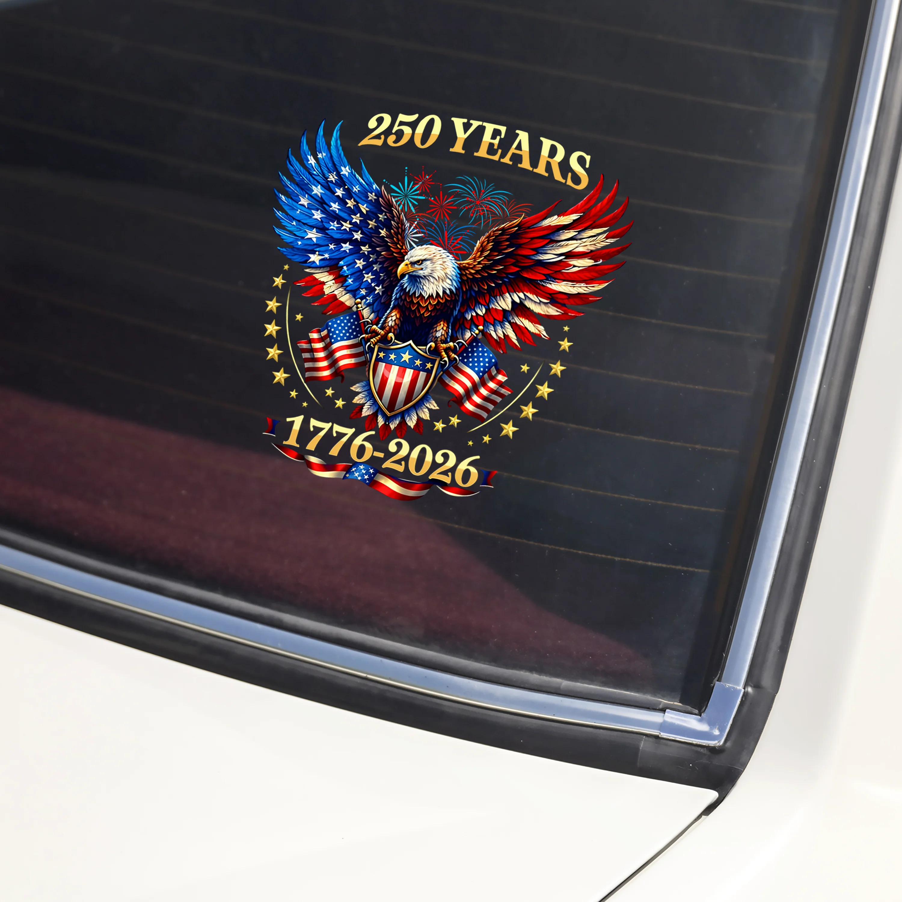 250 Years American 1776-2026 Car Window Decal Sticker HA75 920178 - Image 3