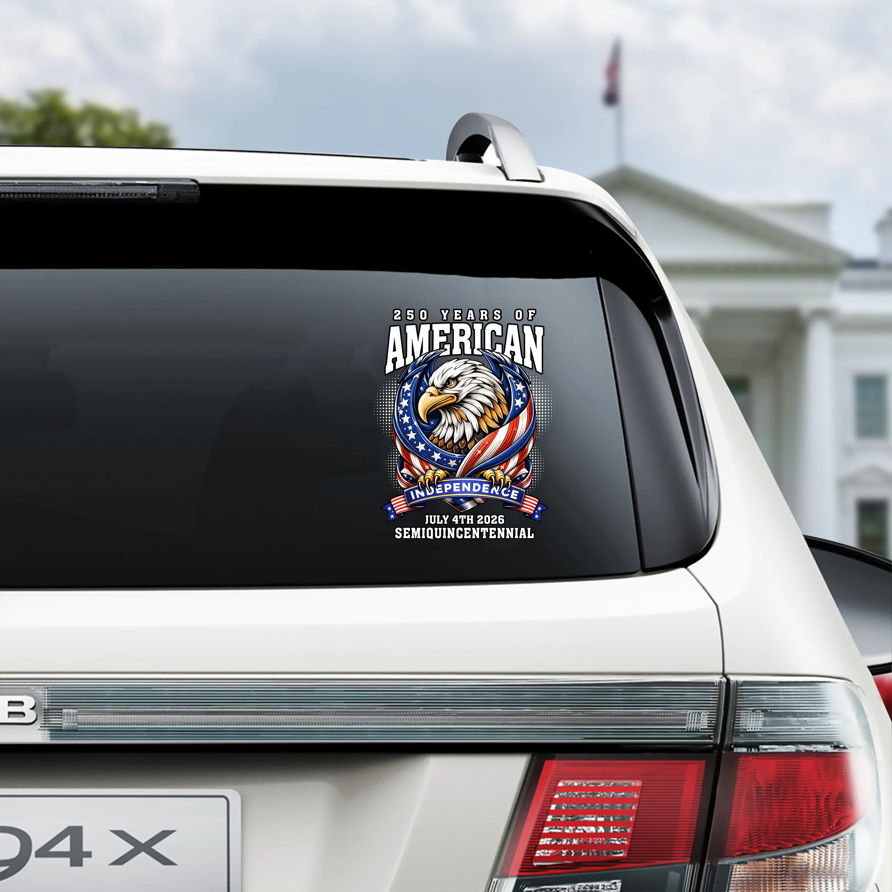250 Years Of American Anniversary Car Window Decal Sticker TH10 898407 - Image 4