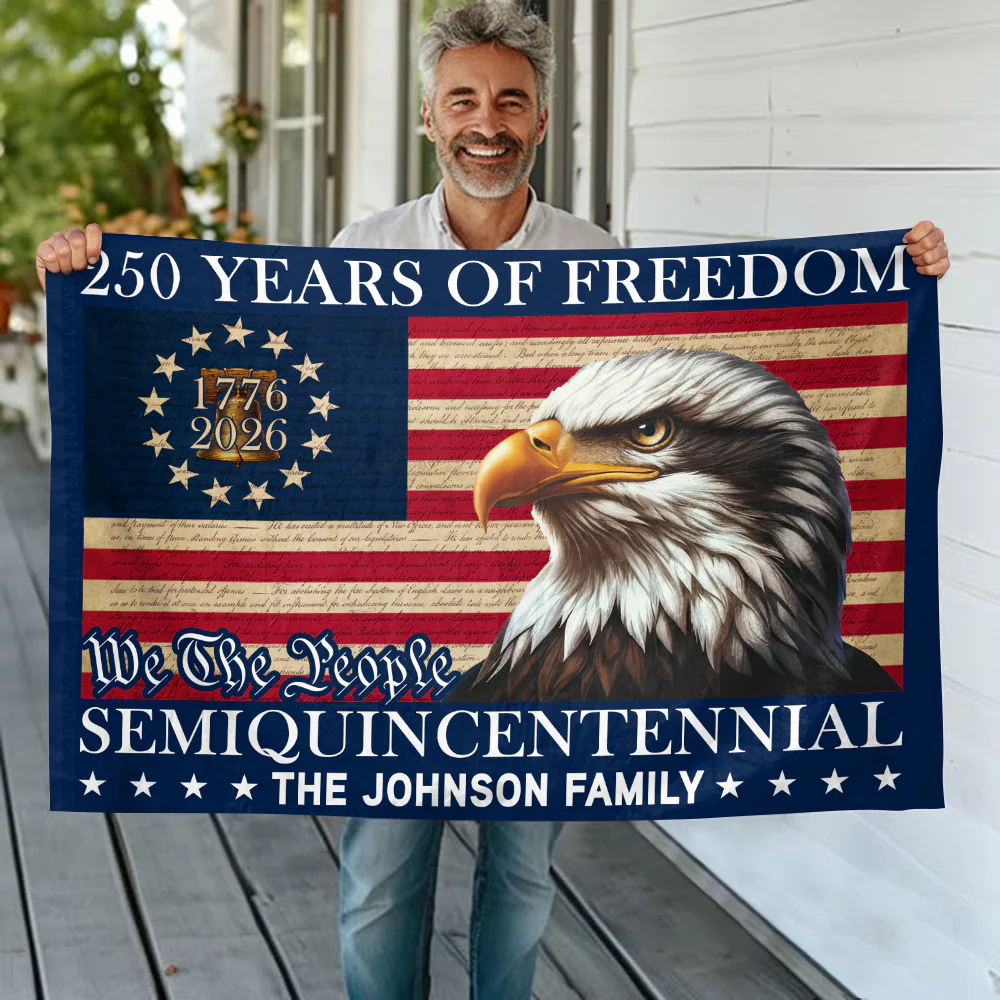 250 Years of Freedom American Flag | Semiquincentennial Eagle Flag HO82 900936 - Image 2