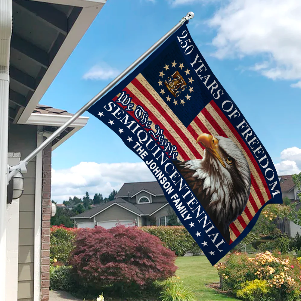250 Years of Freedom American Flag | Semiquincentennial Eagle Flag HO82 900936 - Image 3