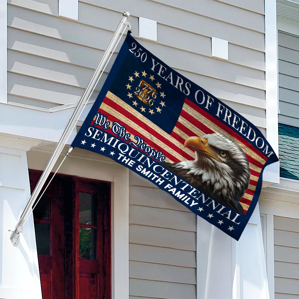 250 Years of Freedom American Flag | Semiquincentennial Eagle Flag HO82 900936 - Image 4