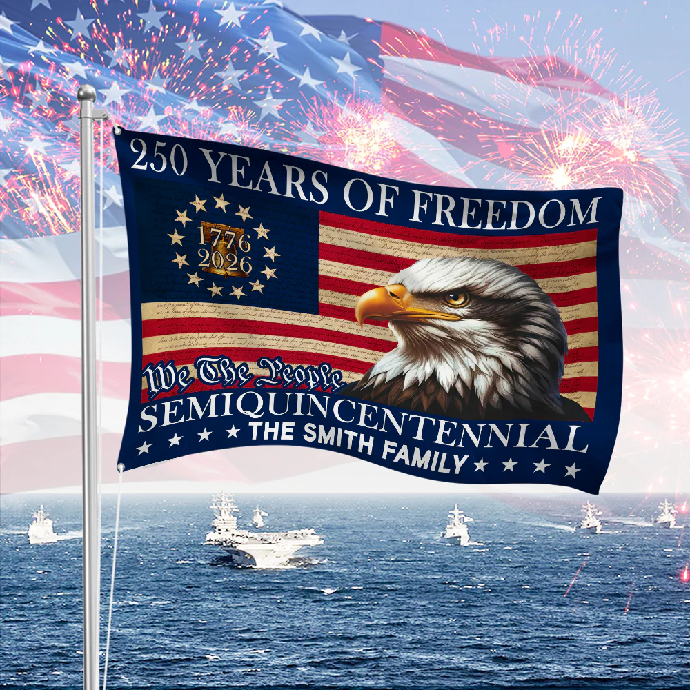 250 Years of Freedom American Flag | Semiquincentennial Eagle Flag HO82 900936 - Image 5