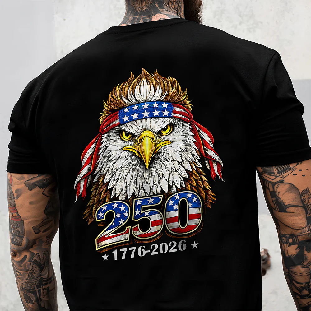 250 Years Of Independence America 250th Years Anniversary Birthday Back Shirt CH07 910490 - Image 4