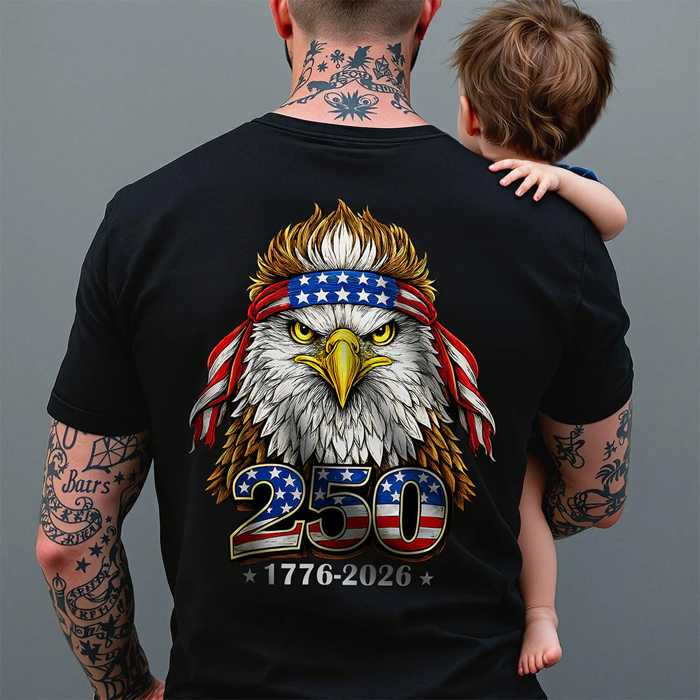 250 Years Of Independence America 250th Years Anniversary Birthday Back Shirt CH07 910490 - Image 7