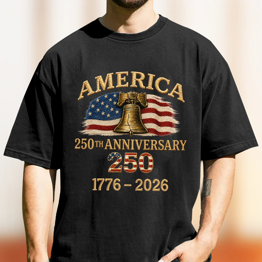 250th Anniversary 1776-2026 USA Comfort Shirt HA75 921558 - Image 4
