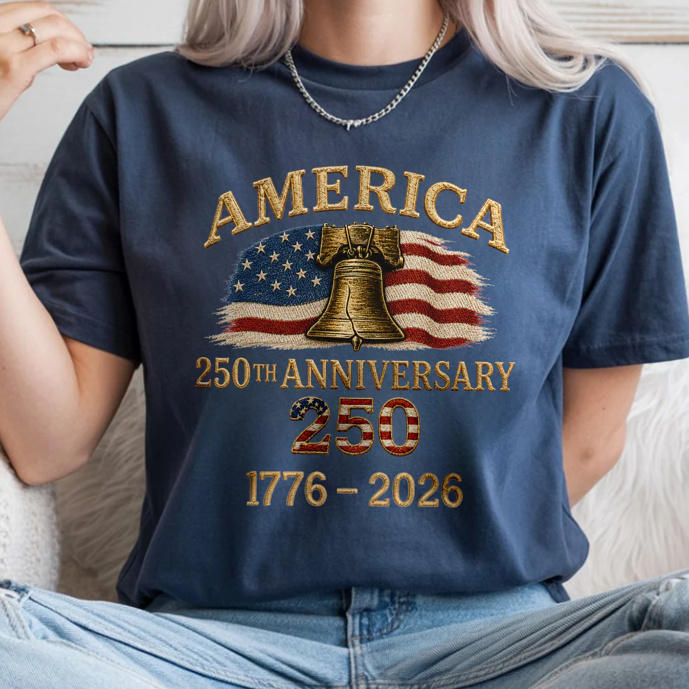 250th Anniversary 1776-2026 USA Comfort Shirt HA75 921558 - Image 6