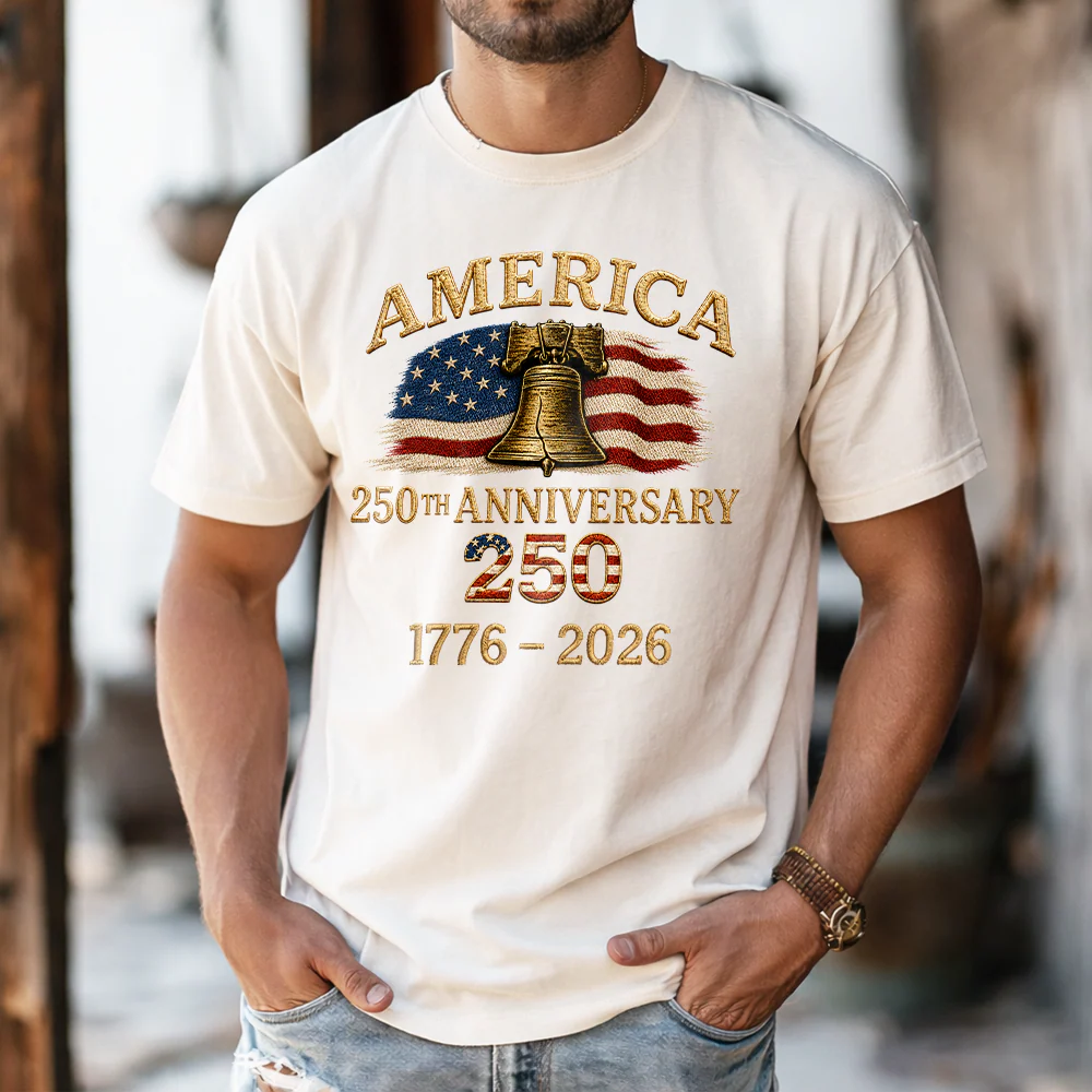 250th Anniversary 1776-2026 USA Comfort Shirt HA75 921558 - Image 7