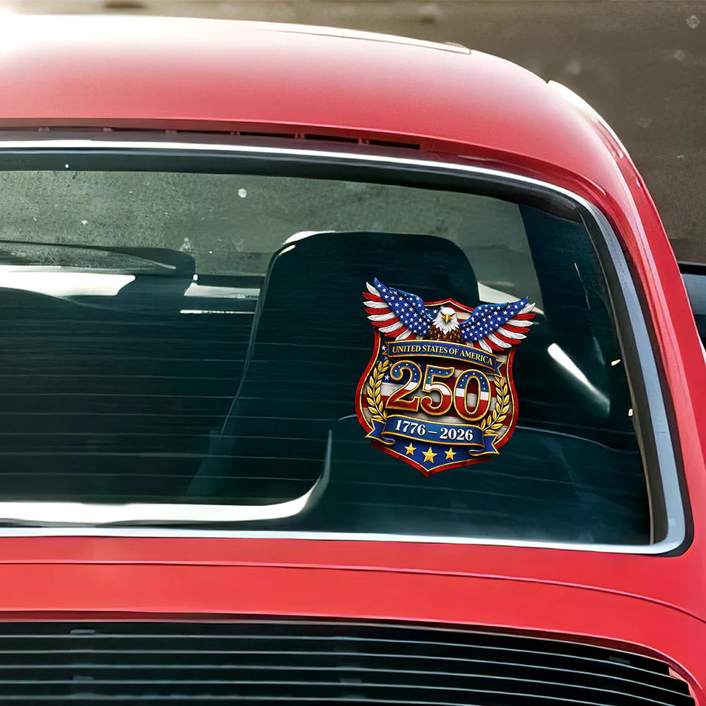 250th Anniversary of USA Car Window Decal Sticker CH07 911086 - Image 6