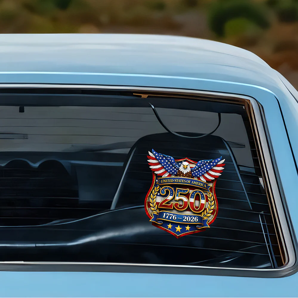250th Anniversary of USA Car Window Decal Sticker CH07 911086 - Image 7