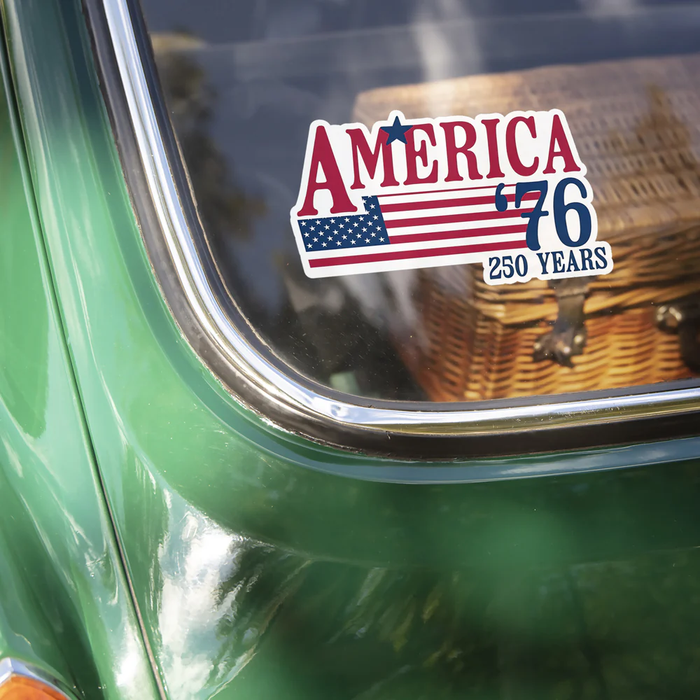 America 76 250 Years Anniversary Car Window Decal Sticker TH10 169229 - Image 2