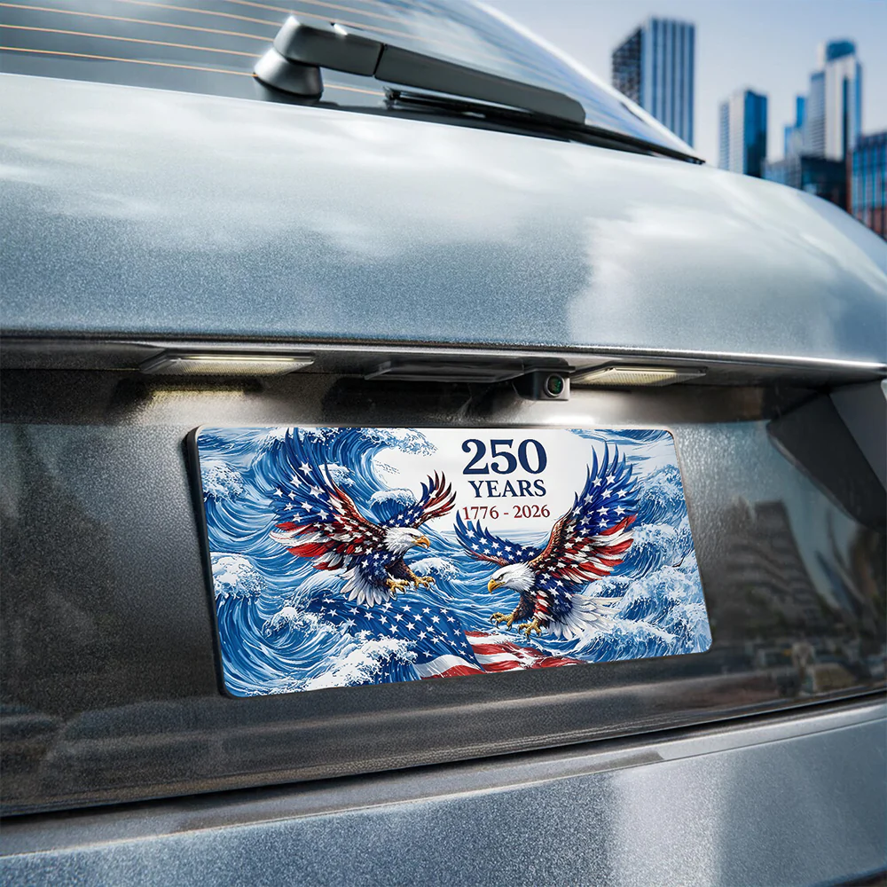 America’s 250th Anniversary License Plate HA75 921192 - Image 2