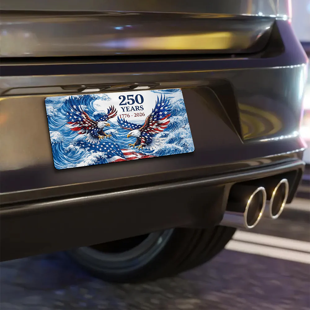 America’s 250th Anniversary License Plate HA75 921192 - Image 4
