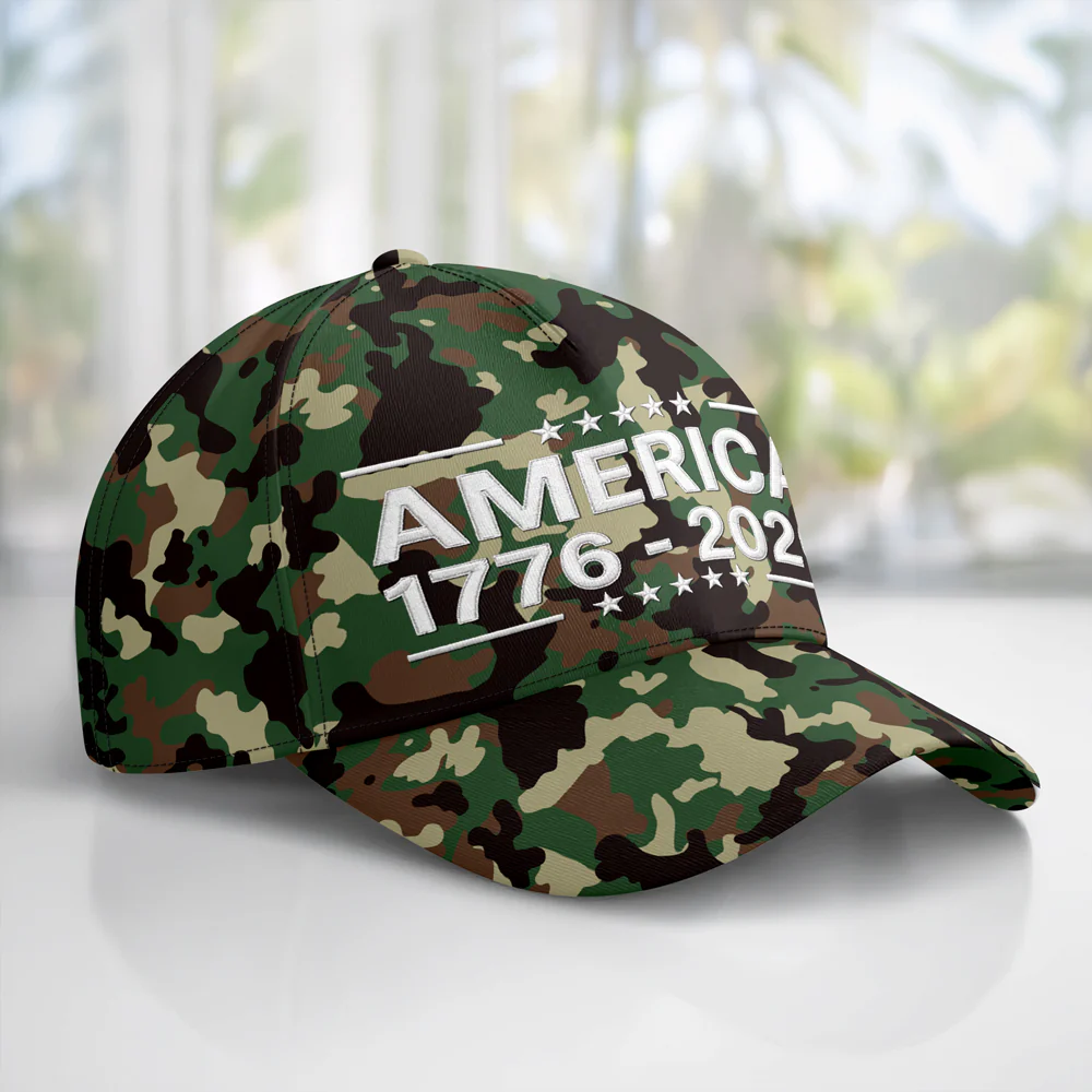 American 1776-2026 250 Years Anniversary AOP Cap TH10 169419 - Image 2