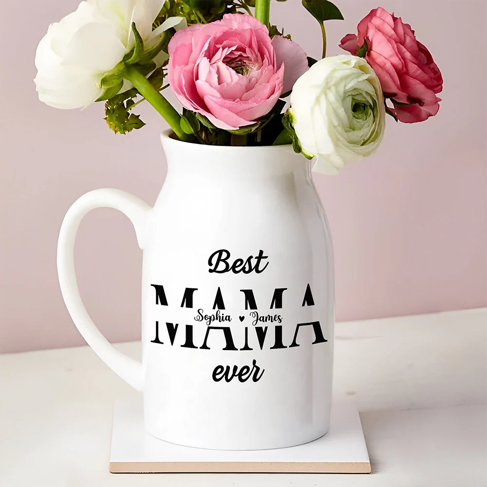Best Mom Ever Personalized Vase For Mother's Day CH07 910876 - Image 2