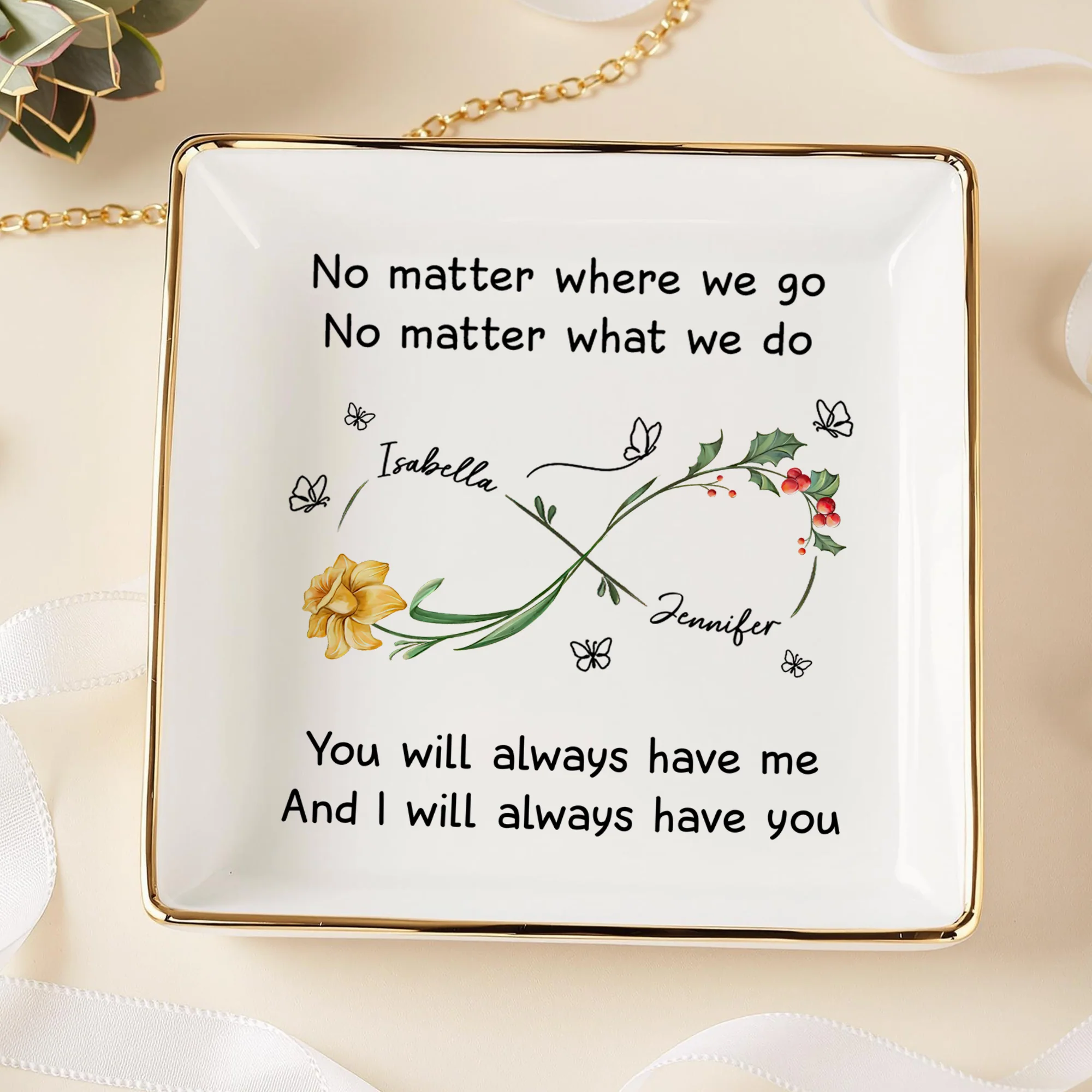Bestie Always Have You  Personalized Jewelry Dish HA75 897162 - Image 12
