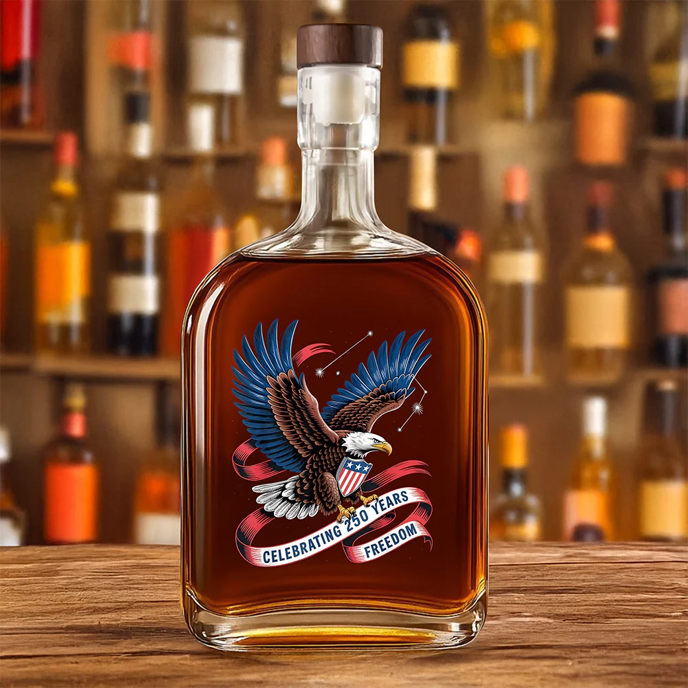 Celebrating 250 Years Freedom Whiskey Bottle HA75 898874 - Image 3