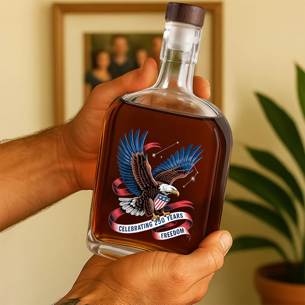Celebrating 250 Years Freedom Whiskey Bottle HA75 898874 - Image 4
