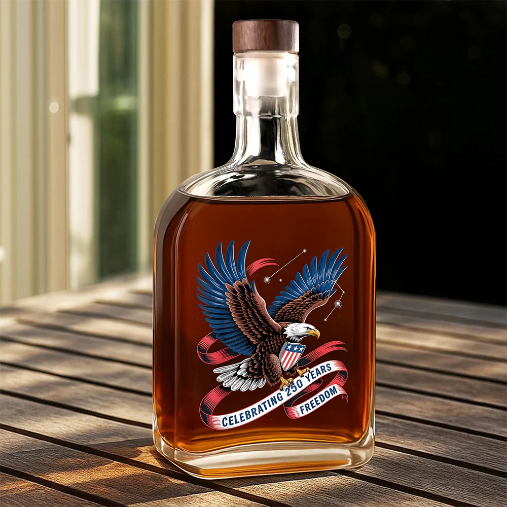 Celebrating 250 Years Freedom Whiskey Bottle HA75 898874 - Image 5