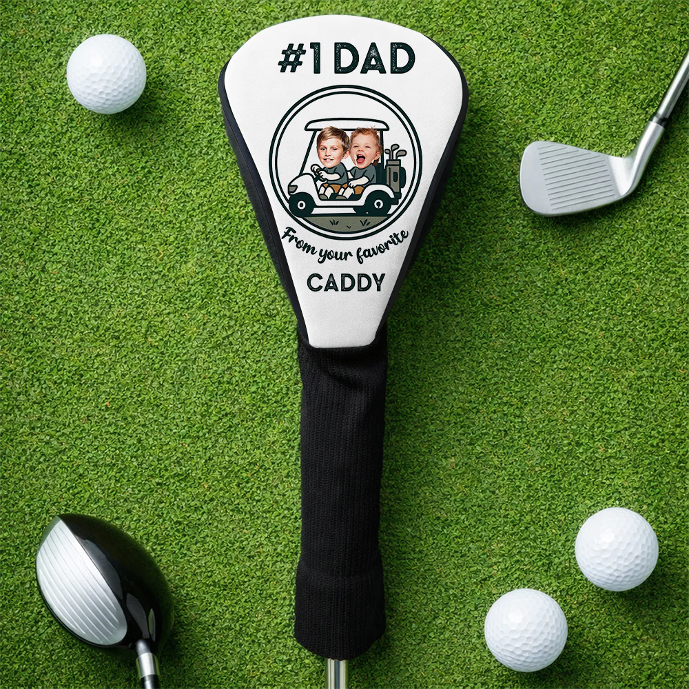 Custom Cute Photo For Dad From Your Favorite Persons Golf Club Head Cover LM32 668949 - Image 2