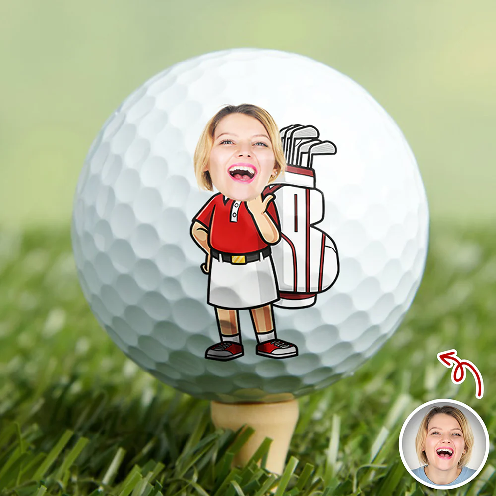 Custom Face Golf Ball Perfect Gift for Golf Lovers HA75 898640 - Image 4