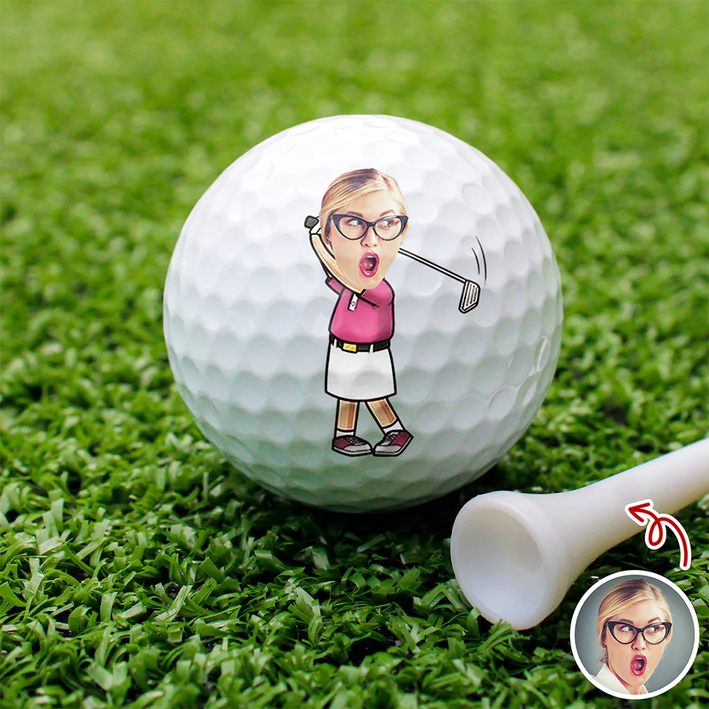 Custom Face Golf Ball Perfect Gift for Golf Lovers HA75 898640 - Image 8