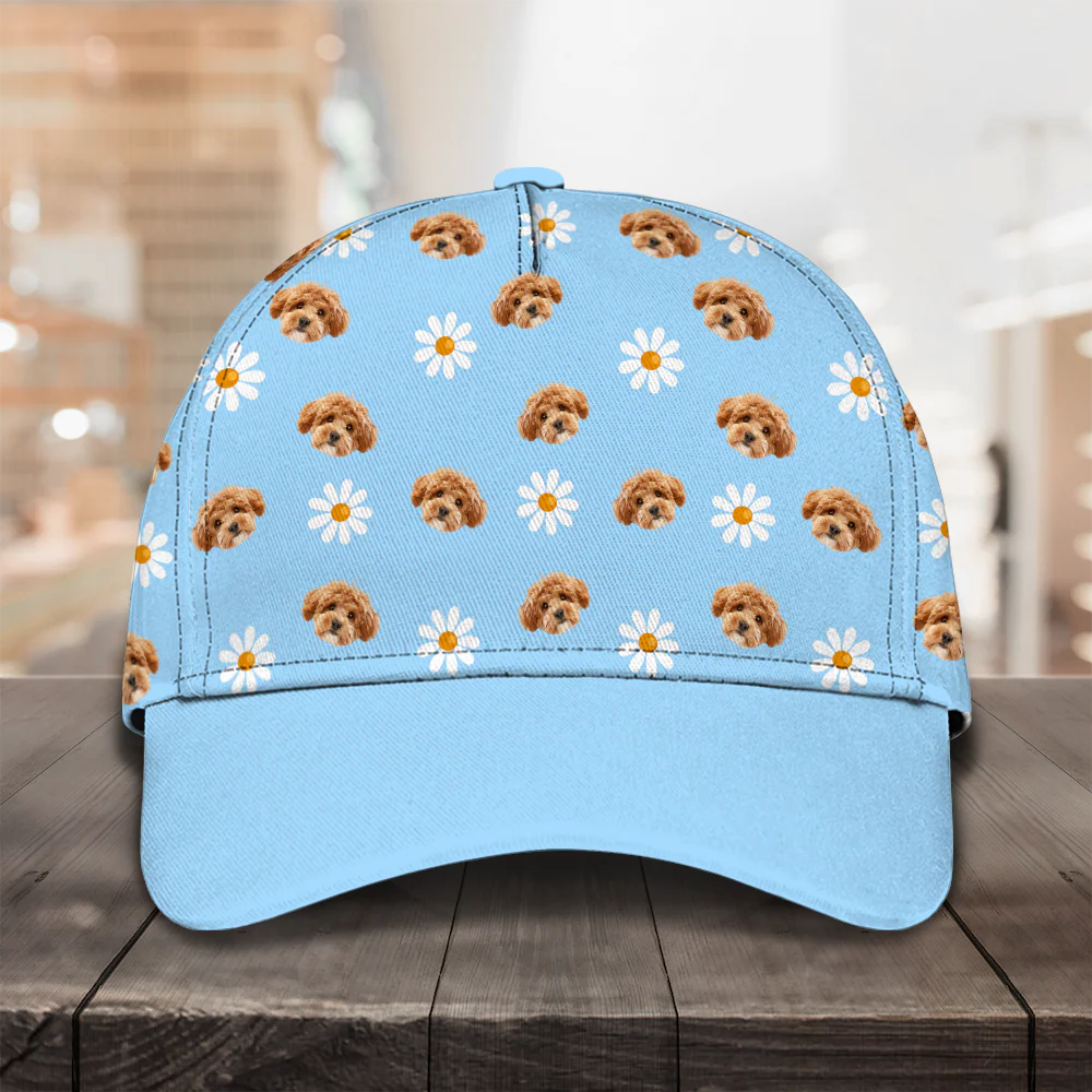 Custom Face Photo With Icon Dog Classic Cap TH10 892999 - Image 2